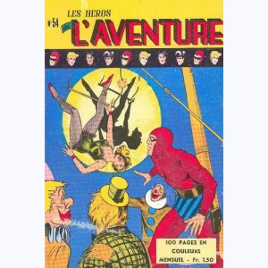 Héros de l'Aventure : n° 54, Le Fantôme : La jeune fille du cirque
