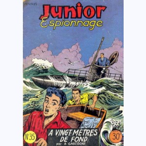 Junior Espionnage : n° 35, A vingt mètres de fond
