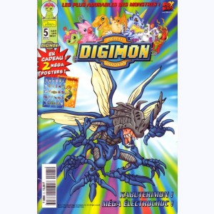 Digimon : n° 5, Kabuterimon : Méga électrochoc !