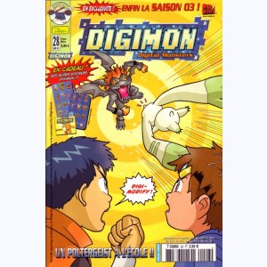 Digimon : n° 28, Un poltergeist à l'école
