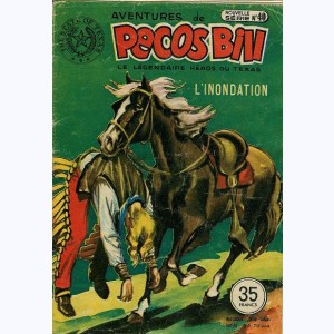Pecos Bill (1ère Série) : n° 40 de 1952, L'inondation