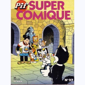 Pif Super Comique : n° 27, Frayeur Re..Fausse/Sticker