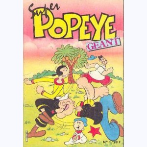 Super Popeye Géant (2ème Série) : n° 1, Le Borgne, la terreur des océans