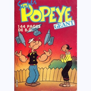Super Popeye Géant (2ème Série) : n° 3, Train, voilà du marin !