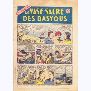 Collection Odyssées : n° 26, Will Sparrow : Le vase sacré des Dasyous