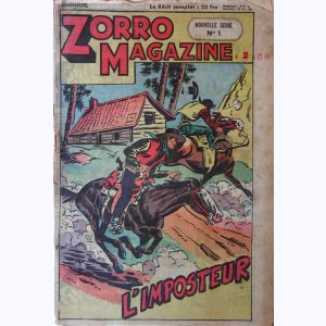 Zorro Magazine (2ème Série) : n° 1, L'imposteur (Ted Jordan agent fédéral)